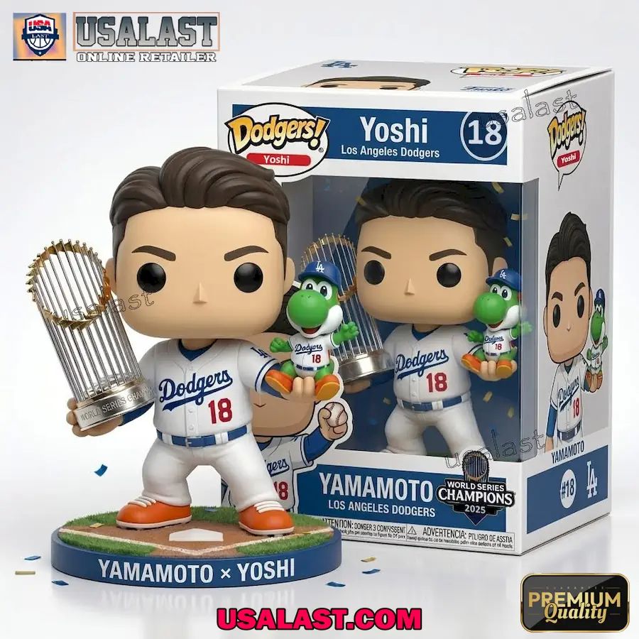 Yamamoto x Yoshi Los Angeles Dodgers Pop Figure