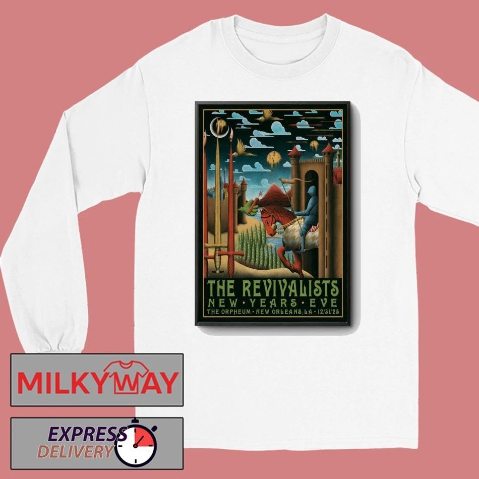 The Revivalists NYE In New Orleans LA On Dec 31 2025 Poster shirt