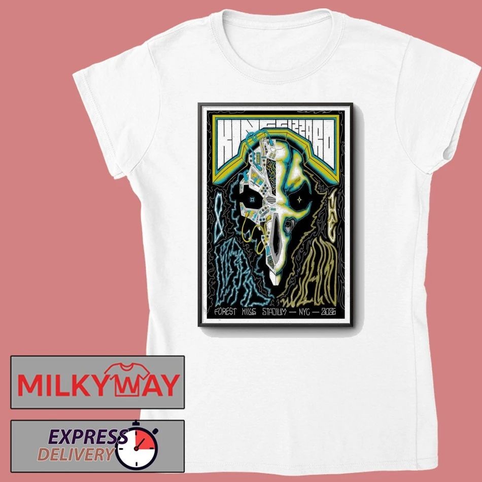 King Gizzard and the Lizard Wizard Forest Hills Stadium 2026 Poster shirt