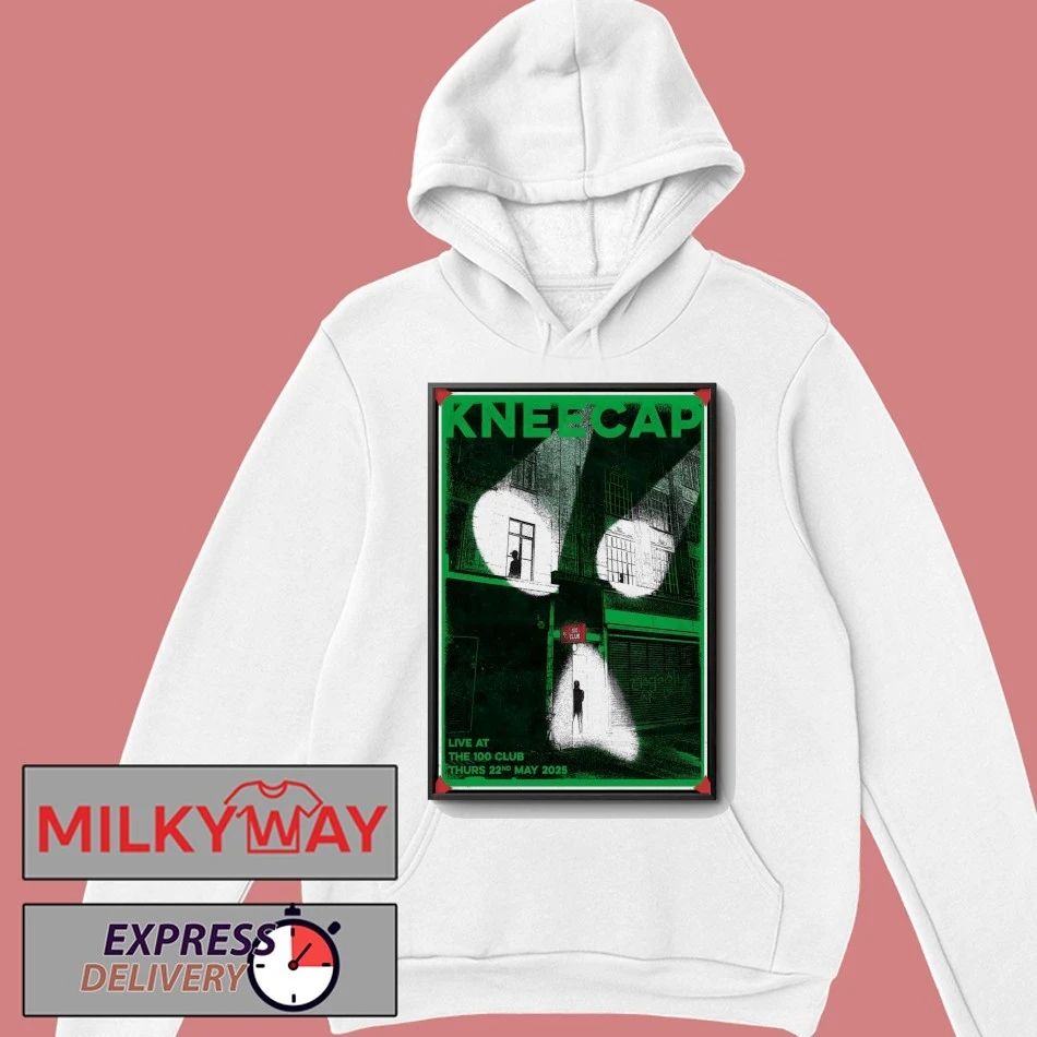 Kneecap May 22 2026 The 100 Club London UK Poster shirt