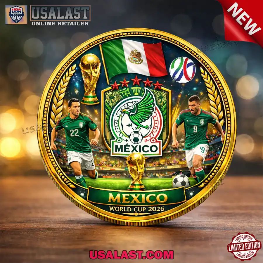Mexico Team World Cup 2026 Commemorative Coin