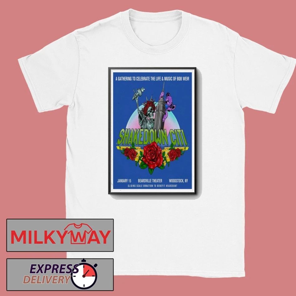 Shakedown Citi Jan 15 2026 Poster Bearsville Theater shirt