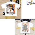 Victor Wembanyama Jalen Brunson San Antonio Spurs New York Knicks Conference Champions Basketball Graphic NBA Finals 2026 Two Sided Shirt