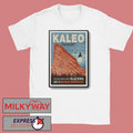 KALEO July 14 2026 Poster Red Rocks shirt