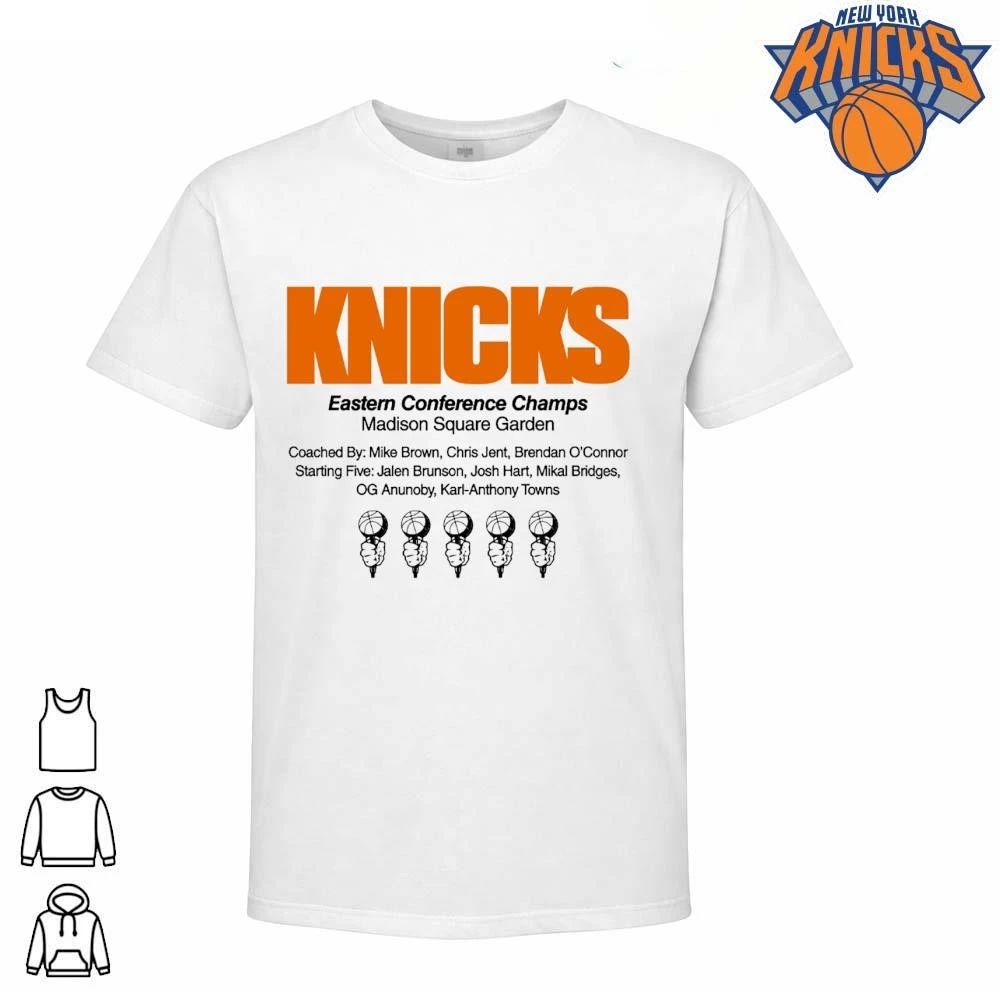 New York Knicks Eastern Conference Champs Madison Square Garden Roster Shirt