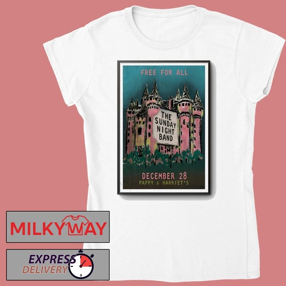 The Sunday Night Band Event Pioneertown CA On Dec 28 2025 Poster shirt