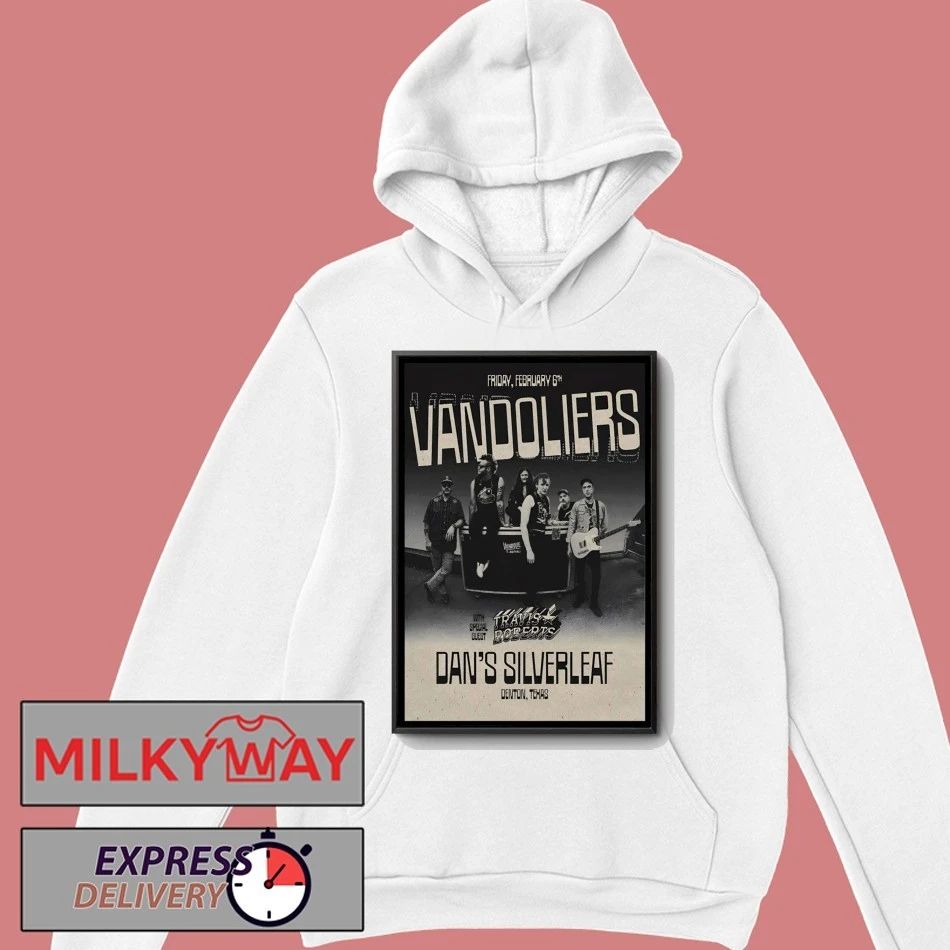 Vandoliers Tour Denton TX On Feb 6 2026 Poster shirt