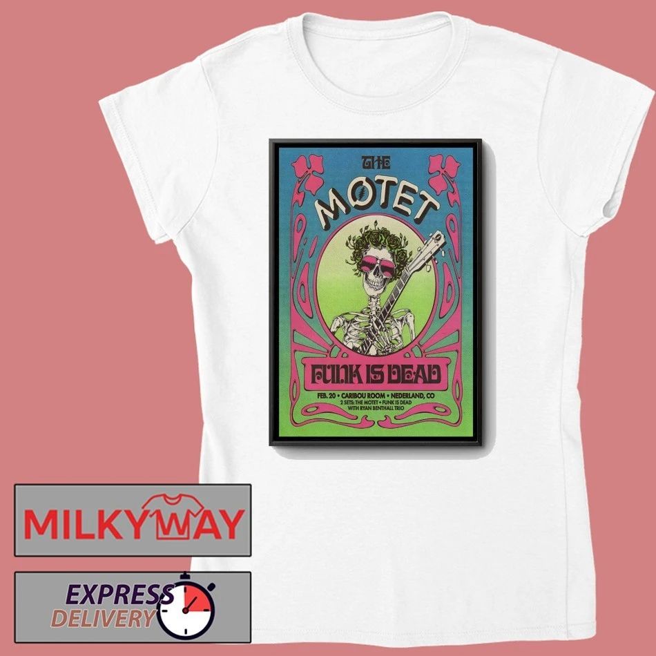The Motet Nederland Tour On Feb 20 2026 Poster shirt