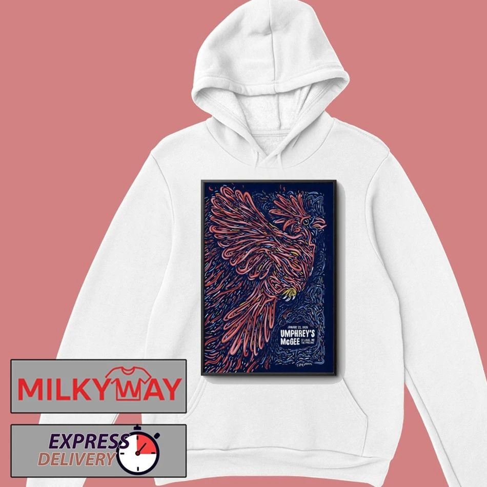 Umphrey’s McGee Jan 22 2026 St. Louis MO Poster shirt