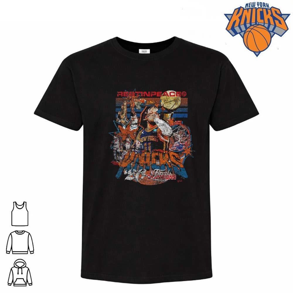 Rest In Peace New York Knicks 2026 Finals Champions Distressed Shirt