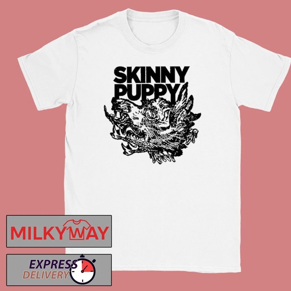 Skinny Puppy Hound White Shirt