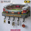 Brisbane Broncos Stadium Wall Key Hanger