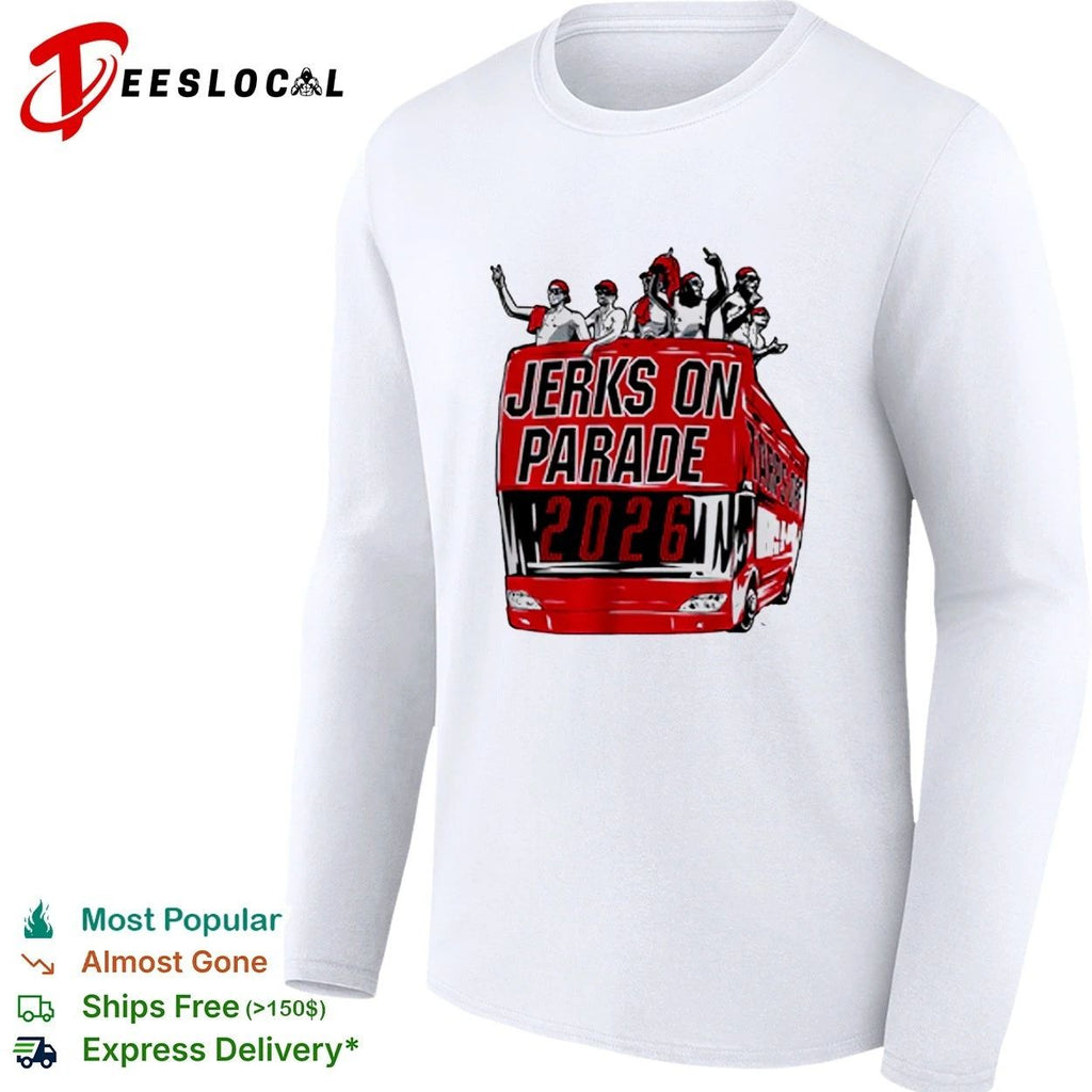 Jerks on Parade 2026 Carolina NHL Hockey T-shirt