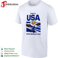 FIFA 26 USA Football Fan Eagle Mascot Global Soccer Championship T-shirt
