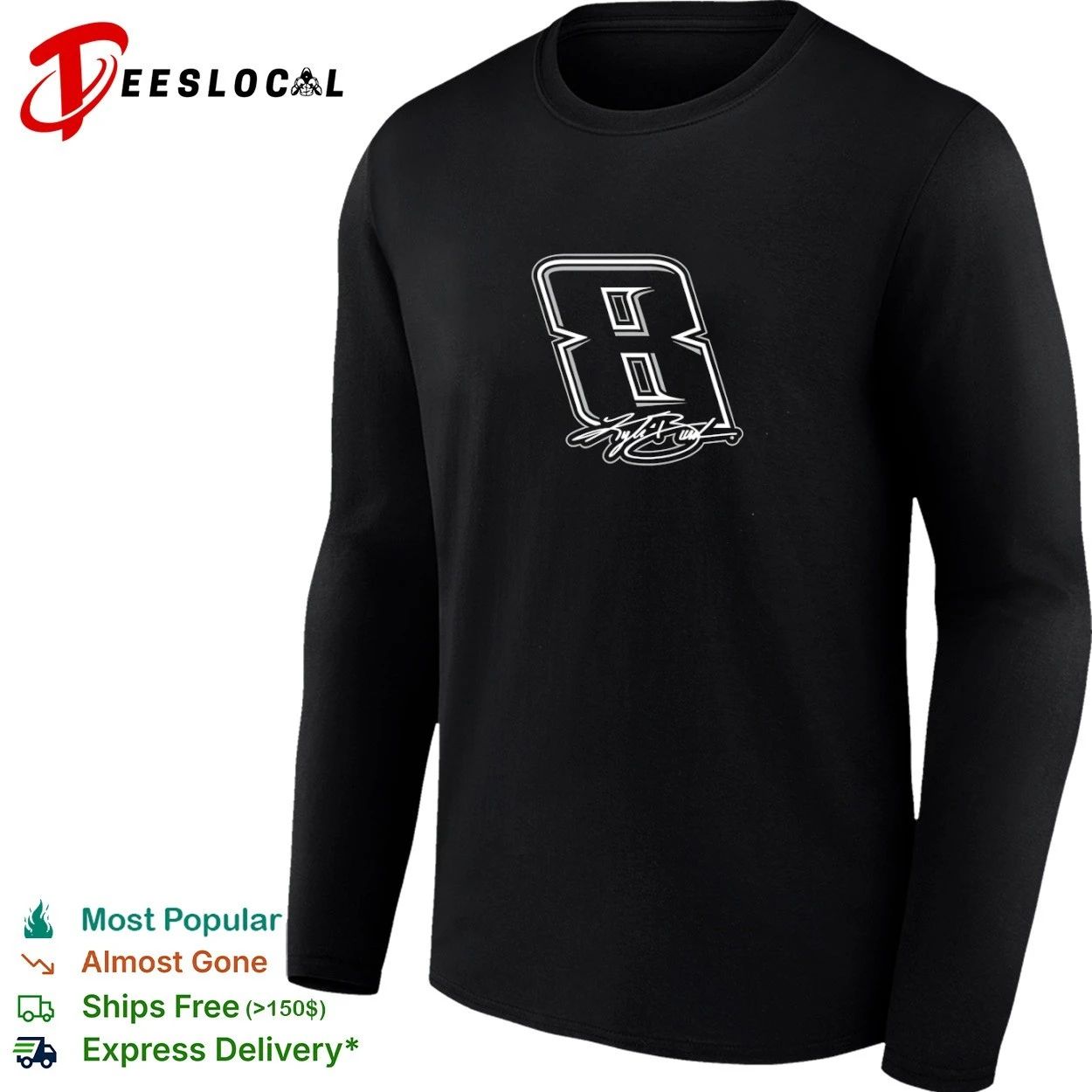 Kyle Busch No 8 Richard Childress Racing T-shirt