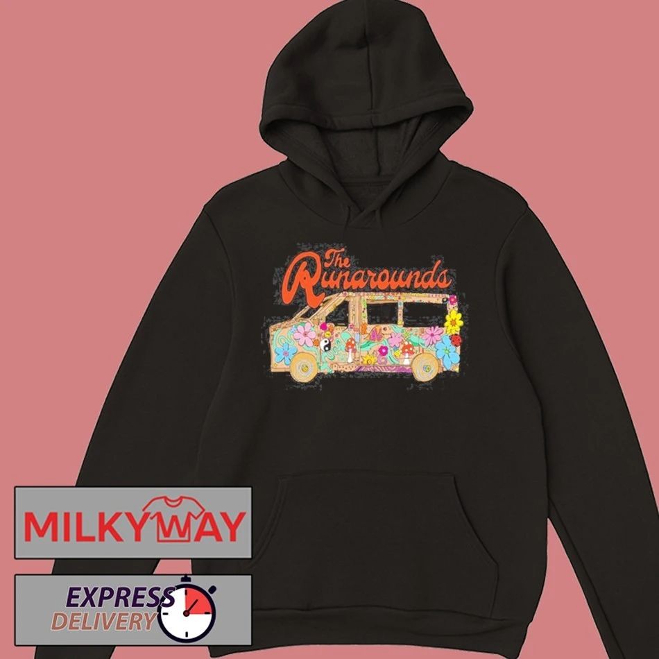 The Runarounds 2026 The Minivan Tour Black T-Shirt