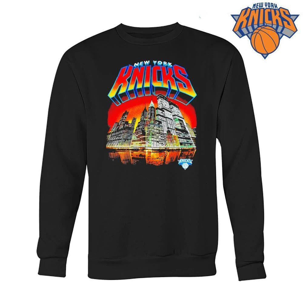 New York Knicks Skyline Cityscape Retro Vintage NBA Finals 2026 Game 1 T Shirt
