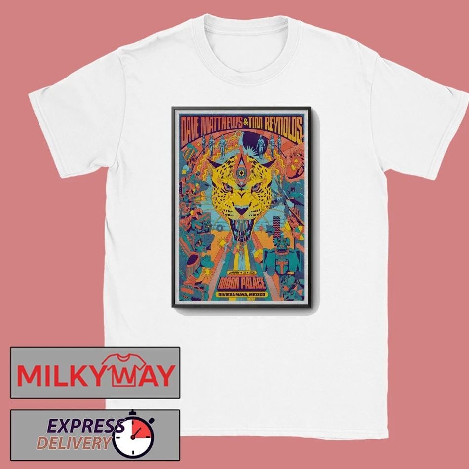 Dave Matthews And Tim Reynolds Riviera Maya Event Jan 21 2026 Poster shirt
