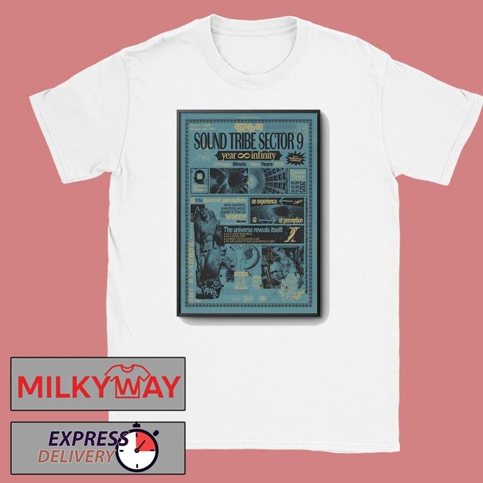 STS9 12 29-12 31 2025 Chicago IL Poster shirt