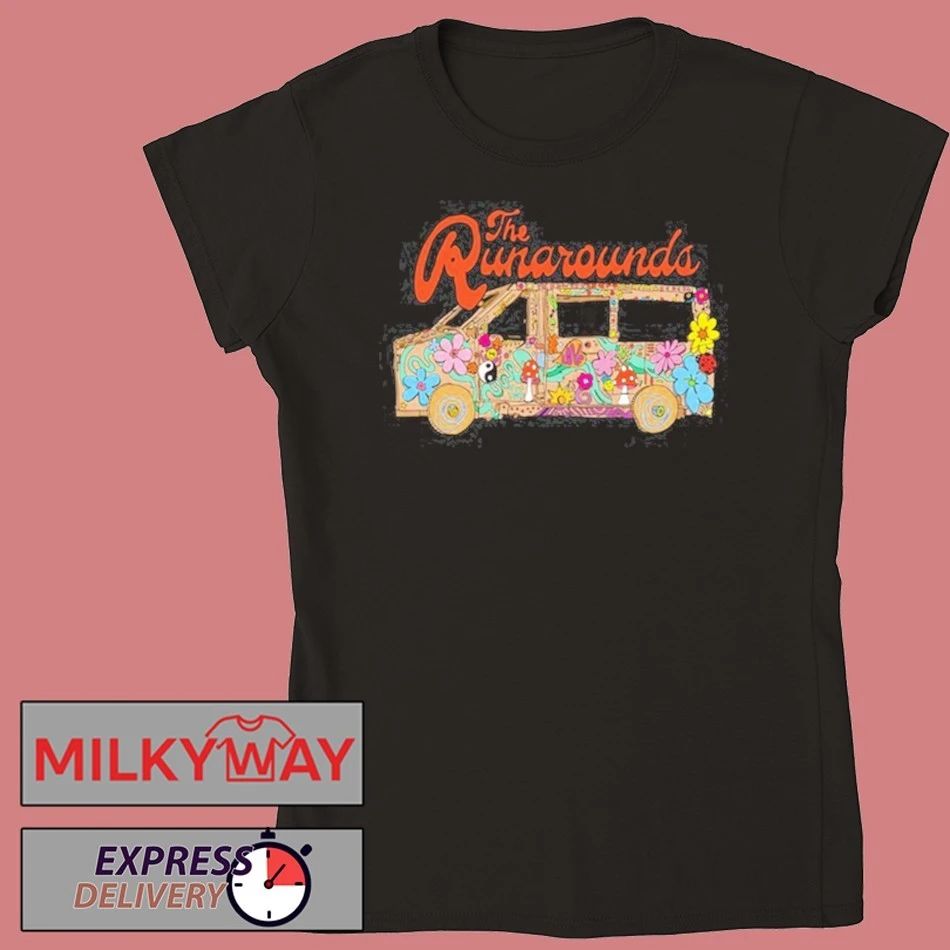 The Runarounds 2026 The Minivan Tour Black T-Shirt