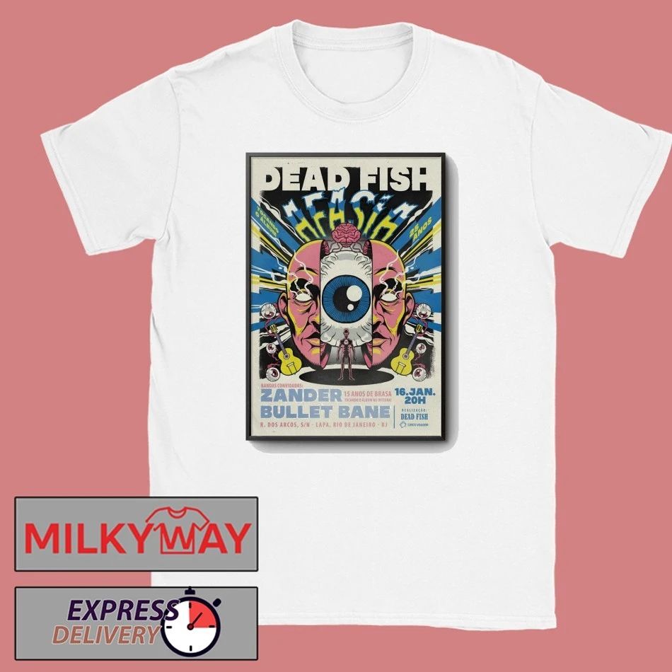 Dead Fish 1.16.2026 Rio De Janeiro RJ Poster shirt