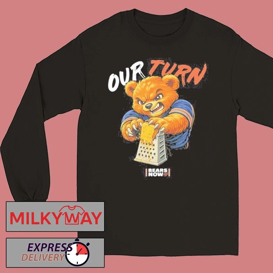 Our Turn NAVY Bears Now shirt