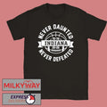 Indiana Never Daunted Never Defeated 50 Years in the Making Shirt