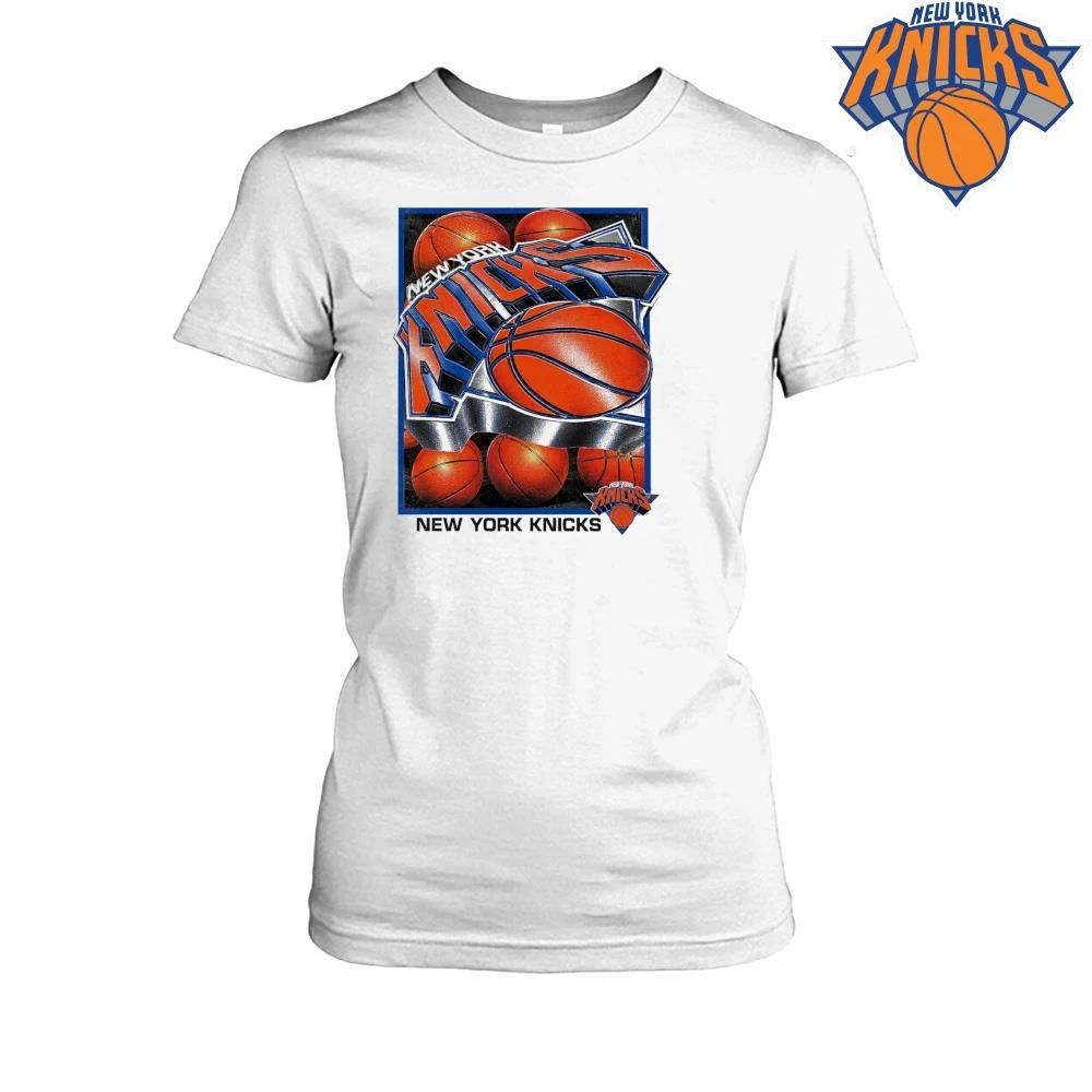 New York Knicks Basketballs Graphic Retro Vintage NBA Finals 2026 Game 1 T Shirt