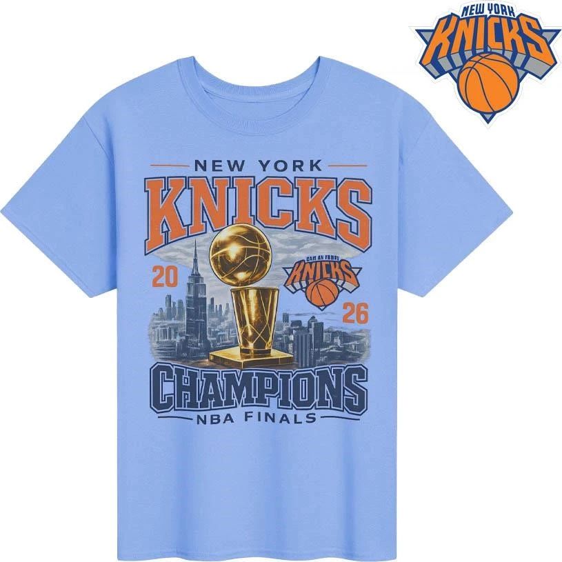 New York Knicks 2026 NBA Finals Champions Vintage Retro Basketball Shirt