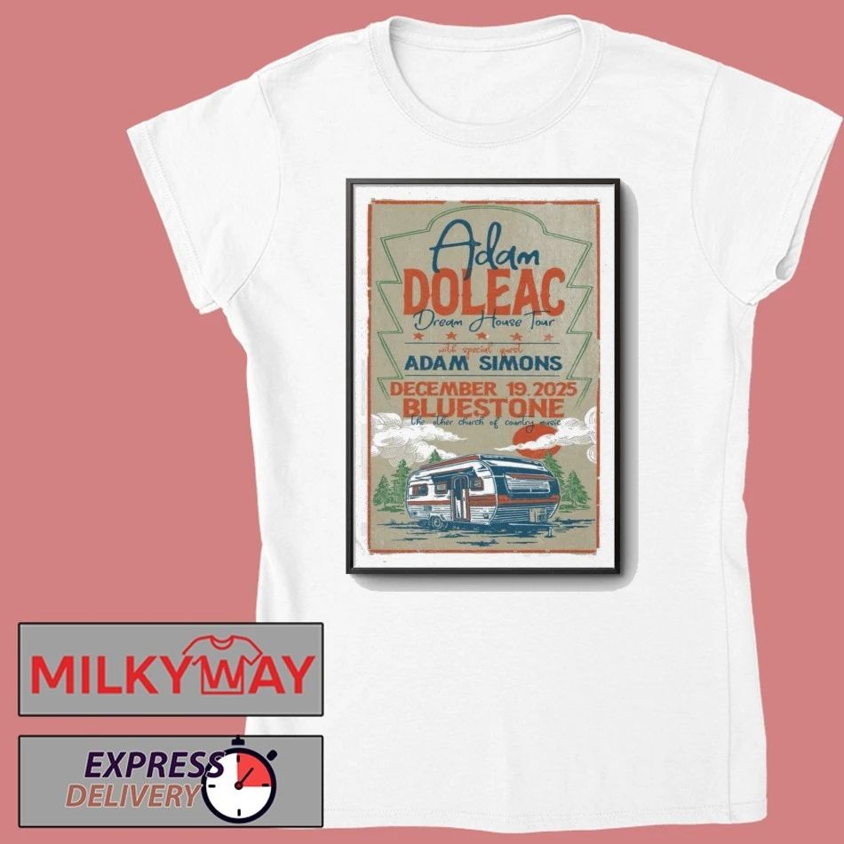 Adam Doleac Dec 19 2025 The Bluestone in Columbus OH Poster shirt