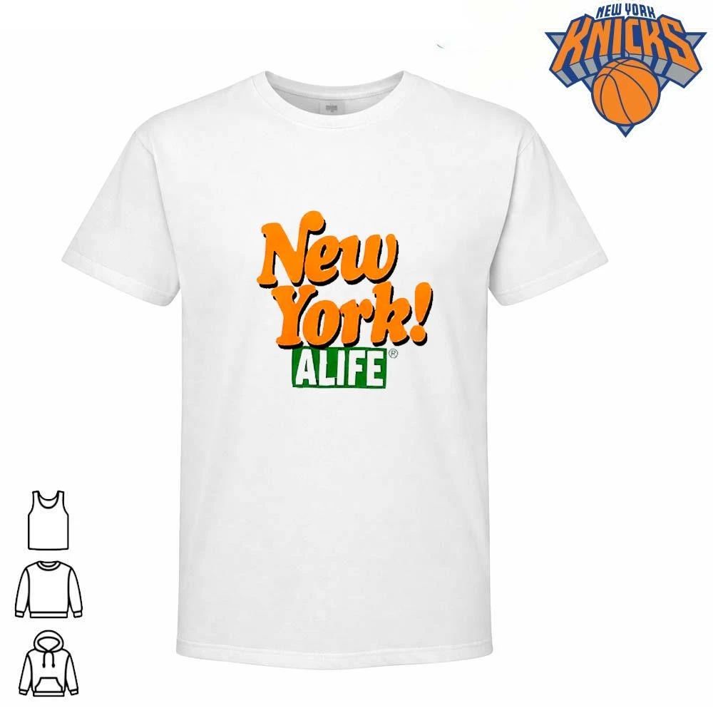 New York Knicks Champions NBA 2026 Alife Streetwear Graphic Logo Shirt
