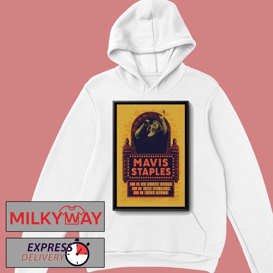 Mavis Staples Jan 24 2026 In Nashville TN Poster shirt
