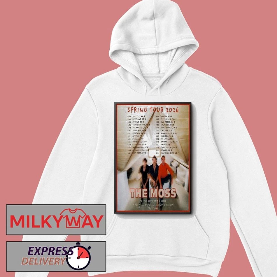 The Moss Spring 2026 Tour Poster shirt