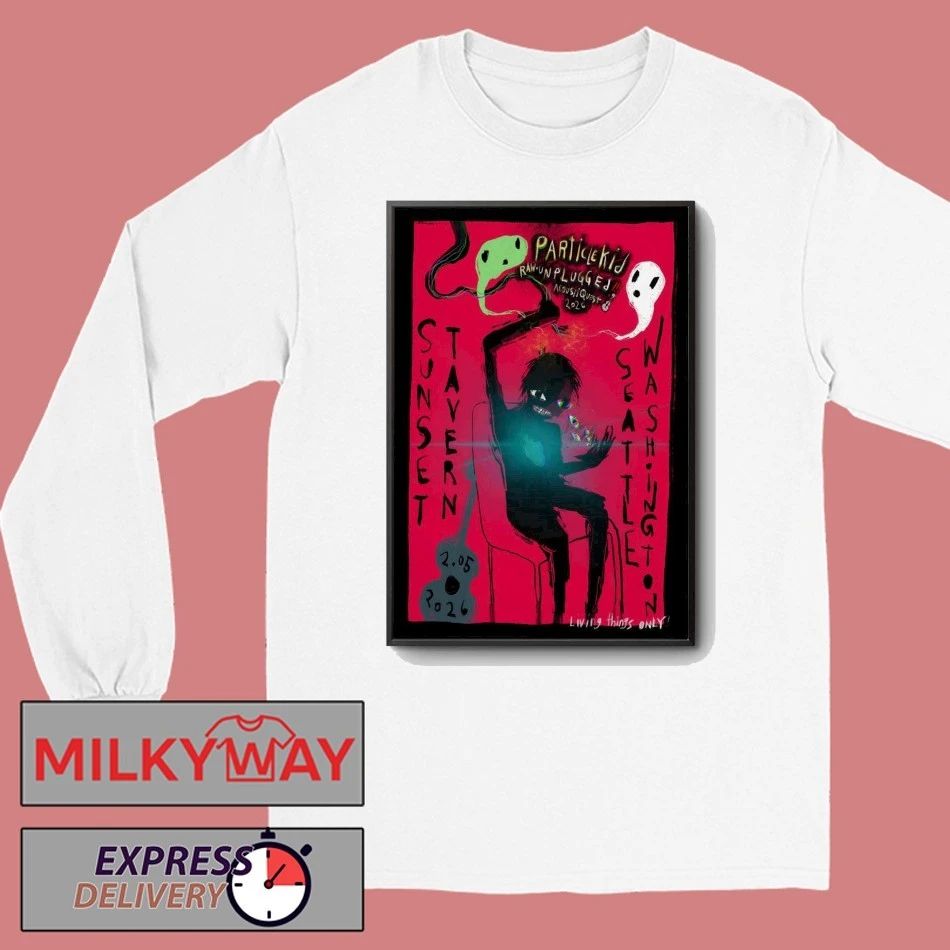 Particle Kid Feb 5 2026 Seattle WA Poster shirt