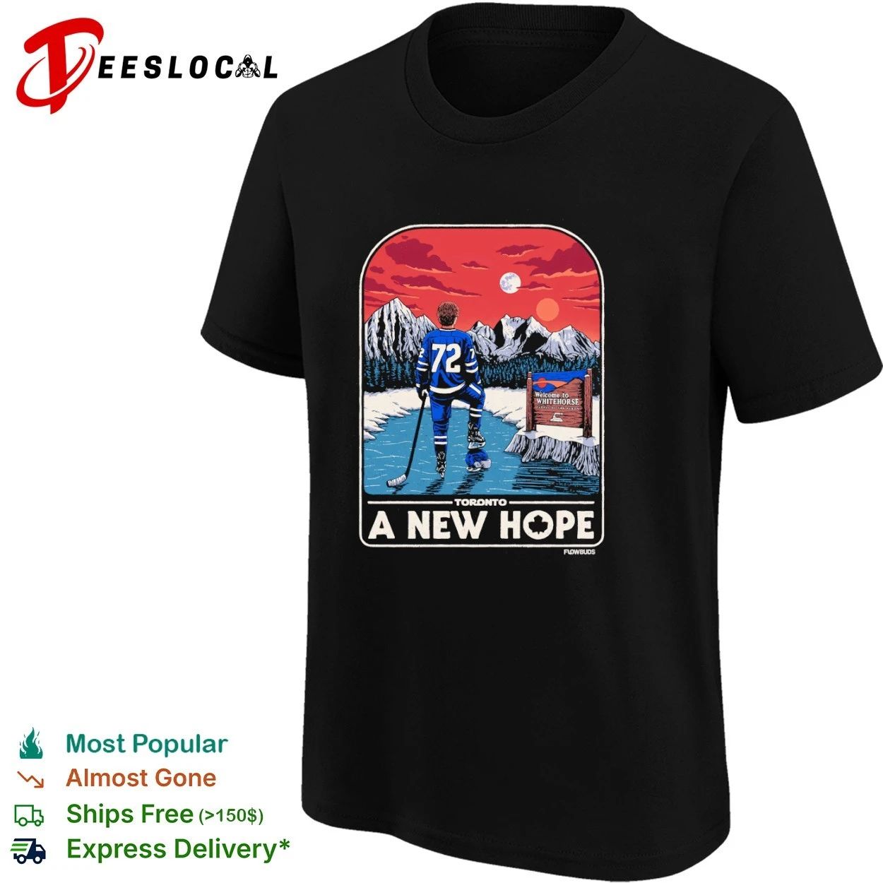 Toronto A New Hope Welcome to Whitehorse Capital of the Yukon T-shirt
