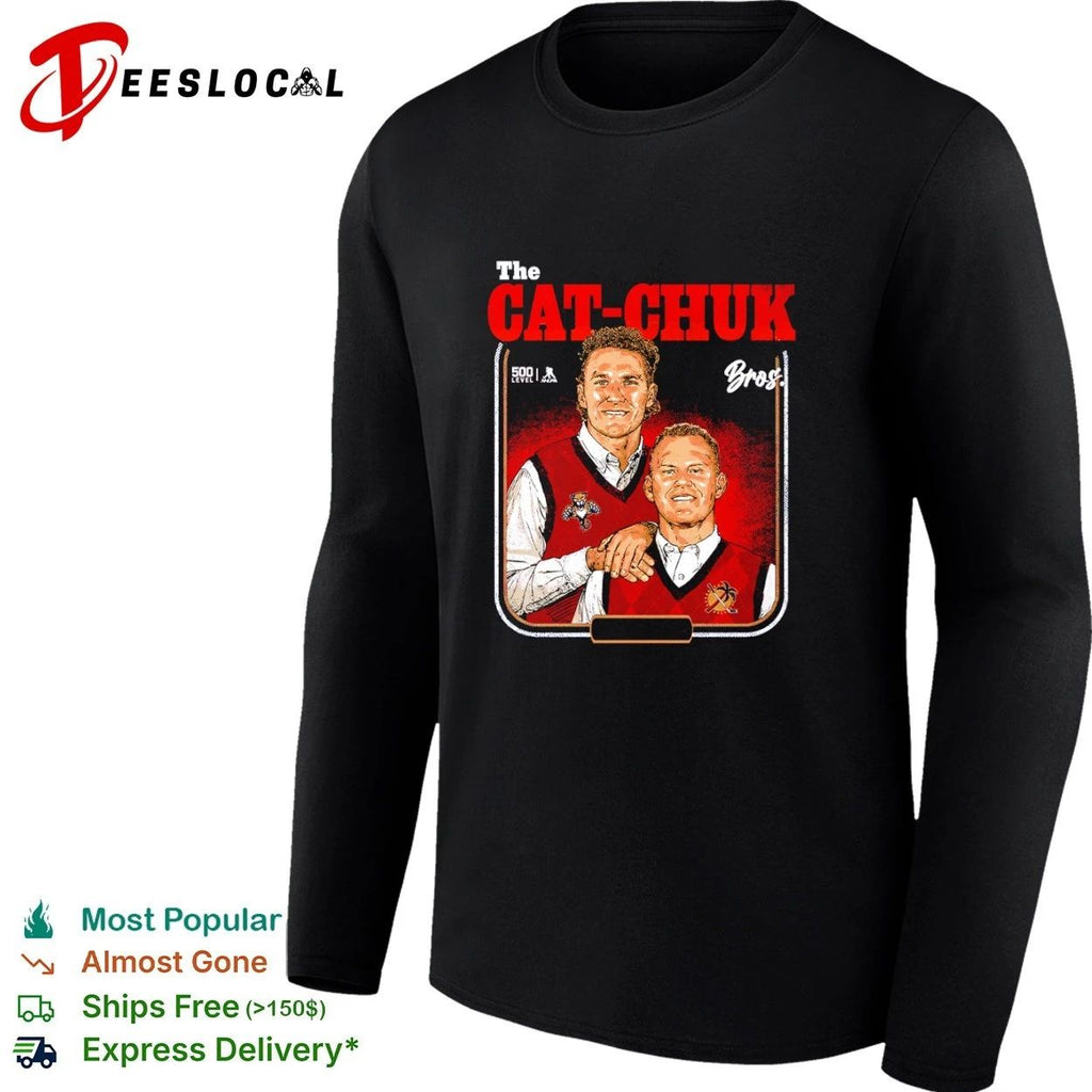 The Cat-Chuk Bros Florida Panthers Matthew Tkachuk T-shirt