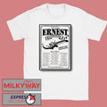 ERNEST Spring 2026 Tour Poster shirt
