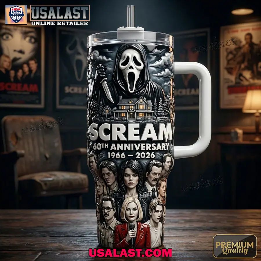 Scream 60th Anniversary 1966-2026 Edition Tumber Cup