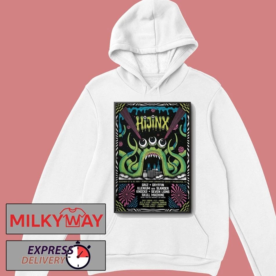 Hijinx Festival In Philadelphia PA On Dec 27-28 2025 Poster shirt