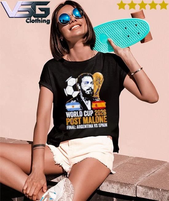 Post Malone x World Cup 2026 Halftime Performance T-Shirt