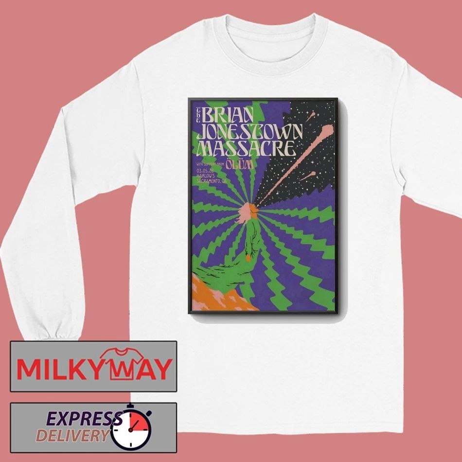 Brian Jonestown Massacre Harlow’s In Sacramento CA Mar 5 2026 Poster shirt