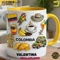 Personalized Proud Colombian Coffee Mug