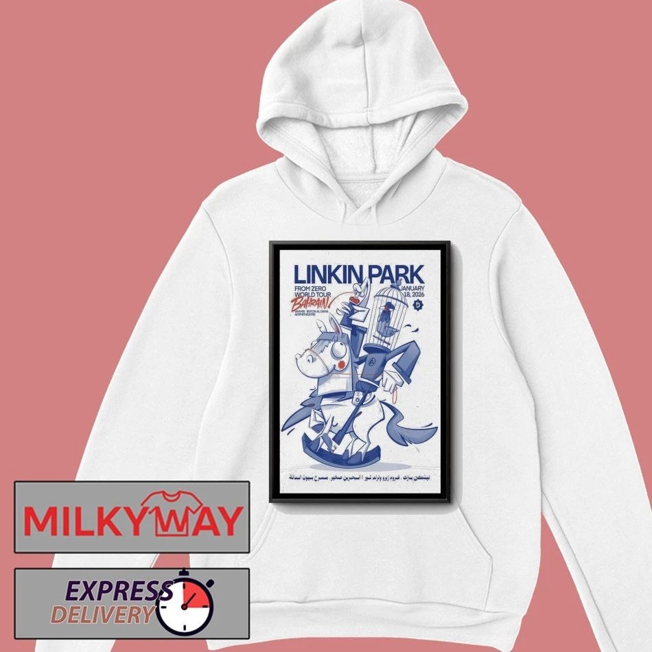 Linkin Park Tour in Sakhir, Bahrain 2026.01.18 Poster shirt