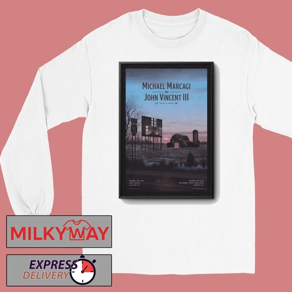 Michael Marcagi Dec 19 2025 Agora Theatre In Cleveland OH Poster shirt