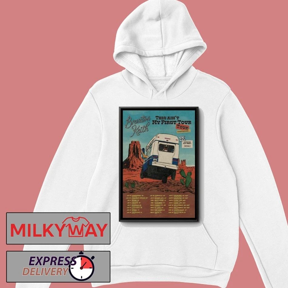 Braxton Keith Tour This Ain’t My First 2026 Poster shirt