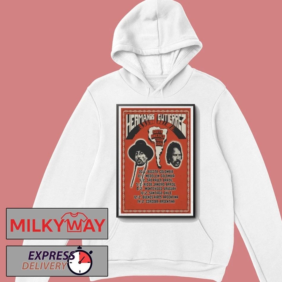 Poster Hermanos Gutierrez Tour Jan + Feb 2026 shirt