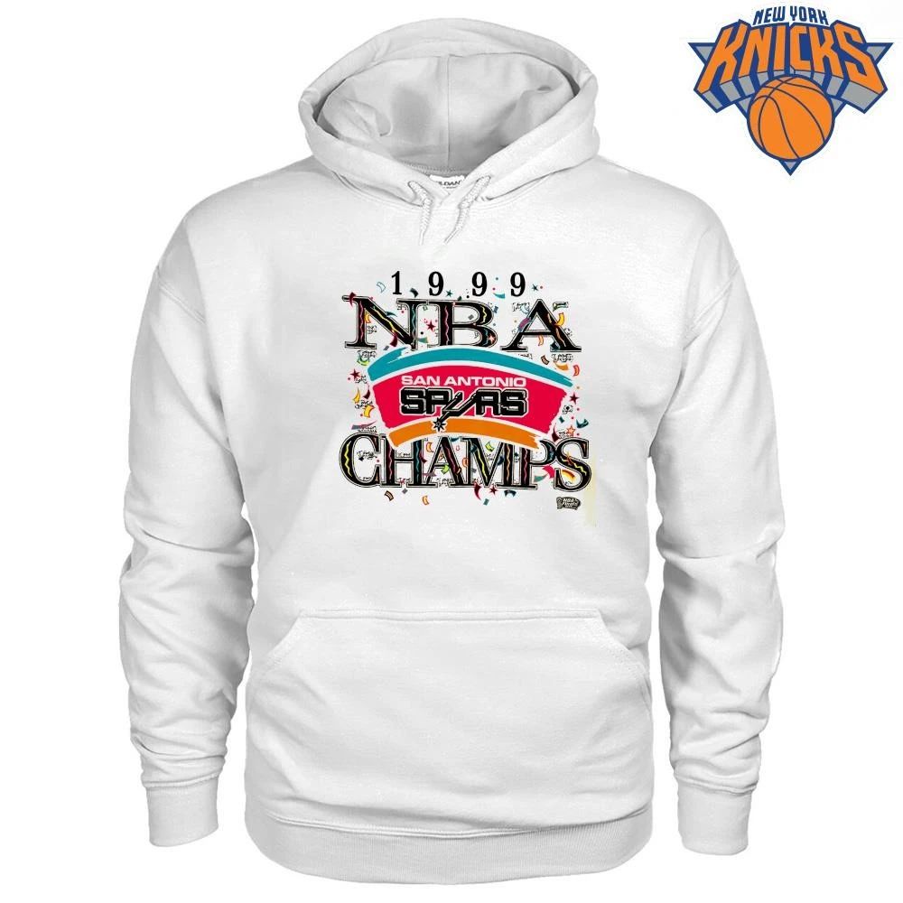 San Antonio Spurs 1999 NBA Champs Bootleg Vintage Confetti Graphics Basketball NBA Finals 2026 Shirt