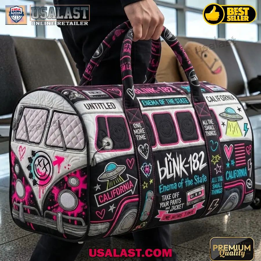 Blink-182 Premium Travel Duffle Bag