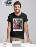 Detroit Sports Teams Motor City Skyline City Mascots T-Shirt