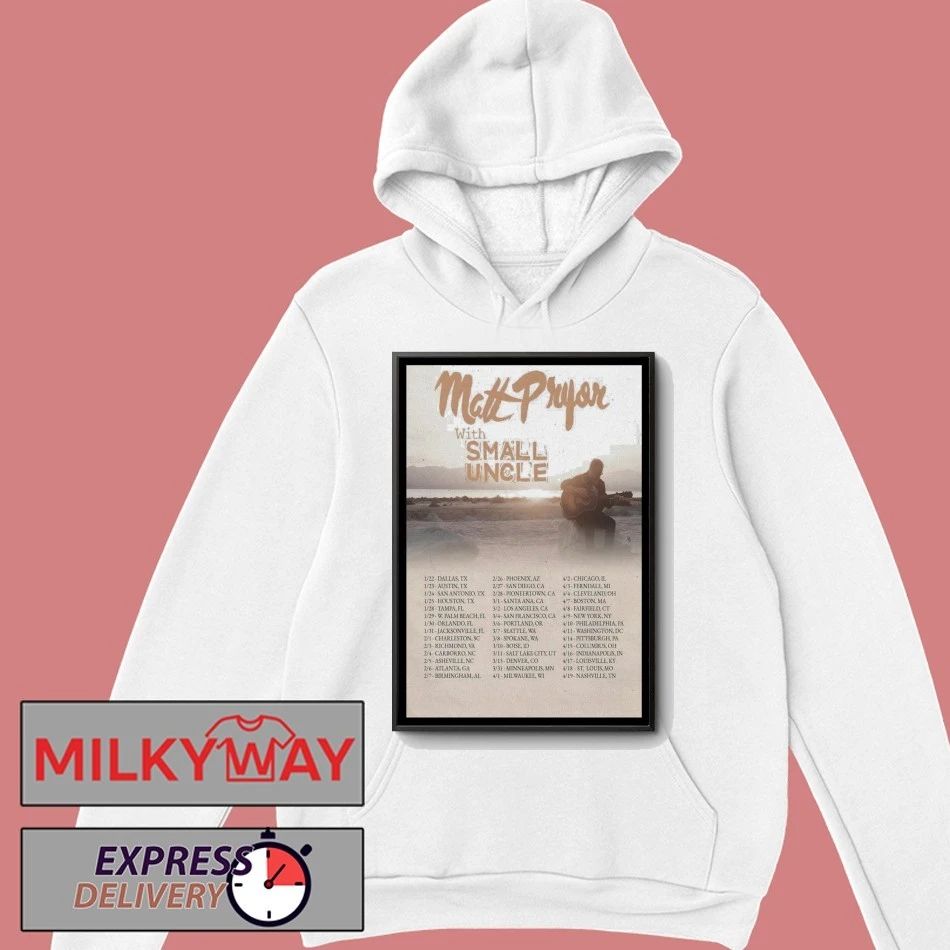 Matt Pryor With Small Uncle The Salton Sea 2026 Tour Poster shirt
